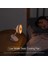 LED Gece Işığı Ile 360° Esnek 3 Hızlı Masaya Takılabilir Fan (Yurt Dışından) 2