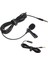 Mini Lavalier Mikrofon 3.5mm Şarjı 2m Uzatma Kablosu (Yurt Dışından) 5