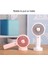 Mini El Ile Tutulabilen USB Fan Sevimli Ayı Şekilli 3 Vites Ayarlı (Yurt Dışından) 3