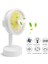 Mini Fan Otomatik Dönüşlü Üç Hızlı Ayarı USB Şarjlı (Yurt Dışından) 2