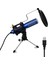 Mini USB Kablolu Kondansatör Mikrofonu, Tripod ve Pop Filtresi ile Bilgisayar Oyunları ve Müzik Kaydı Için (Yurt Dışından) 5