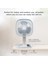 USB Şarj Edilebilir 3 Hızlı Güçlü Hava Akışlı Fan (Yurt Dışından) 5