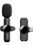 K3 Kablosuz Lavalier Mikrofon Tek Çekik Iki Adet Gürültü Azaltma 2.4g (Yurt Dışından) 2