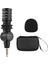 Boya BY-M110 Mini Omnidirectional Kondansatör Mikrofon 3.5mm Bağlantı 180° Katlanabilir Pil Olmadan (Yurt Dışından) 3