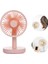 Masaüstü El Içi Mini Fan USB Şarjlı 3 Hız Ayarlı (Yurt Dışından) 1