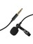 Taşınabilir 3.5mm Klipsli Mikrofon 1.5m Kablolu Minik Boyutlu (Yurt Dışından) 2