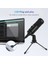 Bilgisayar Canlı Yayınları ve Müzik Kaydı Için Kablolu USB Kondansatör Mikrofonu (Yurt Dışından) 4