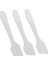 3pcs Yüz Maske Krem Çubukları Fırça Spatulas Plastik Yüz Maskesi Küçük Kaşık Yeniden Kullanım Dıy Yüzü Cilt Bakım Maske Karışımı Makyaj Araç Rolor: Beyaz (Yurt Dışından) 1