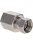 Döner Konektör SS-6506-06-06 | 3/8" Nptf Dişi x 3/8" Jıc Dişi Döner Bağlantı Parçası (Paslanmaz) Discount Hydraulic Hose Swivel Connector 4 Adet 1