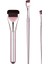 Ultra Ince Temel Fırçası Bir Satır Temel Fırçası Ultra Inatsız Kapatıcı Eyeliner Fırçası 3 Pcs Makyaj Fırçaları Aracı Sethandle Renk: 3pcs Gümüş (Yurt Dışından) 1