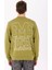 Bisiklet Yaka Sırtı Flok Göğsü Yıldız Baskılı Erkek Sweatshirt 3