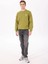 Bisiklet Yaka Sırtı Flok Göğsü Yıldız Baskılı Erkek Sweatshirt 4