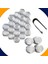 Seat Ibiza 2009-2020 Modelleri Parlak Gri Bijon Kapağı Set 20+4 (17MM Somun Tüm Araçlar) 1
