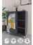 3 Raflı Tek Kapak Minimal Shape Çok Amaçlı Dolabı Mutfak Kiler Banyo Balkon Erzak Dolabı 1