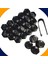 Seat Ibiza 1993-2016 Modelleri Parlak Siyah Bijon Kapağı Set 20+4 (17MM Somun Tüm Araçlar) 1