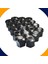 Seat Ibiza 1993-2016 Modelleri Parlak Siyah Bijon Kapağı Set 20+4 (17MM Somun Tüm Araçlar) 5