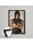 Daryl Dixon The Walking Dead Karizma Çerçeveli Dikey Kanvas Tablo 1