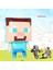 [etop] Oyun Minecraft Tema Tek Kullanımlık Sofra Karikatür Kağıt Bardak Tabak Şapka Çocuklar Favor Sofra Mutlu Doğum Günü Partisi Dekorasyon (Yurt Dışından) 3