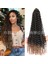 Avrupa ve Amerikan Tarzı Peruk Düzensiz Dreadlocks Tutku Büküm Afrika Kimyasal Fiber Peruk Su Dalgası Su Dalgalanma (Yurt Dışından) 2