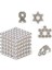 3mm Renkli 216PCS Manyetik Toplar Oyuncaklar Bulmaca Mıknatısı Magico (Yurt Dışından) 2