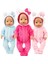 1 Adet Sevimli 43CM Bebek Yeni Bebek Oyuncak Bebek Giysileri Aksesuarları Yeniden Doğmuş Bebek Peluş Tulum (Yurt Dışından) 2