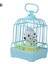 Childrenworld Kuş Kafesi Oyuncak Uzun Pil Ömrü Ses Kontrolü Kuş Elektronik Pet (Yurt Dışından) 1