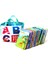 Childrenworld Öğrenme Flash Kartları Pratik Yetenek Bebek Yumuşak Alfabe Kartları (Yurt Dışından) 2