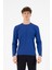 Bisiklet Yaka Slim Fit Basic Erkek Kazak 1