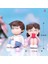 Adet/takım Mini Aşıklar Bebek Modeli Figürleri Manzara Peri Bahçe Süsleri (Yurt Dışından) 1