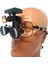 Hiperlupa LT355 Sabit Büyüteç Gözlük Ttl 3.5x Siyah 5W LED Lambal Ince Çerçeve Dental Loupe Gözlük 2