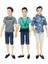 Moda Gündelik Giyim Bebek Giysileri Ken Doll Için Pantolon Kıyafeti Üstleri (Yurt Dışından) 5