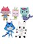 Gabby Dollhouse Peluş Oyuncaklar Kawaii Mercat Karikatür Doldurulmuş Hayvanlar Denizkızı Kedi Bebek Evi Peluş Bebek Çocuk Doğum Günü Hediyeleri (Yurt Dışından) 1