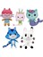 Gabby Dollhouse Peluş Oyuncaklar Kawaii Mercat Karikatür Doldurulmuş Hayvanlar Denizkızı Kedi Bebek Evi Peluş Bebek Çocuk Doğum Günü Hediyeleri (Yurt Dışından) 5