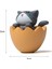 Childrenworld Kedi Figürü Bahçe Doll Koleksiyon Yumurta Kabuğu Kedi Figürü Dekorasyon (Yurt Dışından) 5