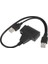Sata Sabit Disk Sürücüsü Dönüştürücü Kablosu USB 2.0 - Sata Adaptörü Için 2.5/3.5 Inç Sabit Disk Sürücüsü Dönüştürücü Kablosu Windows Için (Yurt Dışından) 2