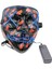 Haoen 2x Cosplay Up Wire Tasfiye Maskesi Kostüm Cadılar Bayramı Işık Korkunç LED Floresan Mor ve Mavi (Yurt Dışından) 4