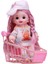 1/8 Kız Bebek Gerçekçi Aşınmaya Dayanıklı Kumaş 3D Göz Kız Bebek Çocuklar Için (Yurt Dışından) 3