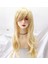 Film Barbie Barbie Çünkü Peruk Barbie Açık Altın Cosplay Peruk Mikro Kıvırcık Saç Uzun Saç Barbie (Yurt Dışından) 2