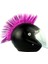 Kask Perukları Renkli Cockscomb Peruk Punk Headdress Komik Görünüm (Yurt Dışından) 5