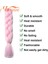 Sentetik Jumbo Örgü 24 Inç Ombre Örgü Saç Uzantıları Kadınlar Için Dıy Cochet Saç Örgüler Mor Pembe Sarı Mavi Yeşil (Yurt Dışından) 4