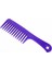 Plastik Çok Renkli Geniş Dişli Tarak Saç Yıkama Için Ev Salon Kuaförlük Saç Fırçası Araçları E060 (Yurt Dışından) 3