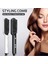 Kızlar Için Saç Düzleştirici Fırçası Kızlar Için Saç Düzleştirici Fırçası Elektrikli Isıtmalı Tarak Hızlı Sakal Saç Şekillendirici Aracı, Seyahat, Evde Profesyonel Salon (Yurt Dışından) 1