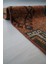 35X67 cm El Dokuma Küçük Alan Halısı, Vintage Dekoratif Paspas, Kahverengi Küçük Alan Halısı, Bohem Tarzı Küçük Kilim 4
