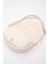 Krem SHK92 Kilit Detaylı Suni Deri Tek Bölmeli Çıtçıtlı El, Kol ve Omuz Çantası U:15 E:25 G:6 cm 7
