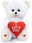 Özel Premium Kutu Içerisinde Sevgiliye Özel Kalpli (I Love You) Yazılı Sevimli Peluş 4