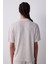Polo Neck Loose Açık Bej Tişört 5