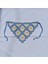 Papatya Motifli Örgü Bandana 1