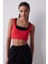 Sporty Cut Out Kırmızı Üst 1