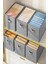 4 Adet Dolap Içi Kıyafet Saklama Organizeri 45X25X20CM 3