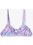 Kız Çocuk Pretty Flowers Üçgen Çok Renkli Bikini Takımı 2